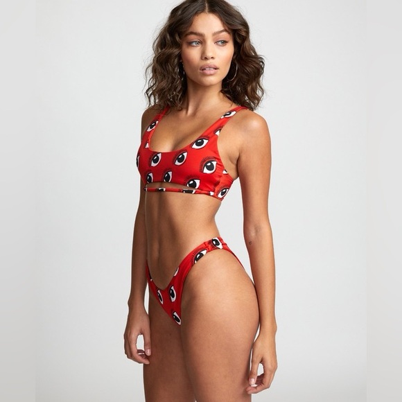RVCA Other - RVCA Women’s Red ‘Rozich’ bikini set